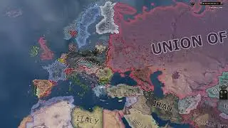 Germany expanded and unexpected Commonwealth - Hoi4 Timelapse