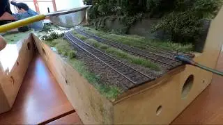 Modeling games  part 1 / Zabawy modelarskie - cz. 1 - sadzenie trawy, zieleń niska, pyły