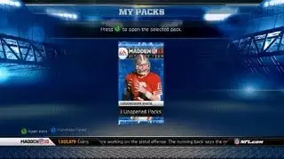 Madden 13 MUT-3 Legend Pack Bundle 