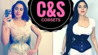 RAINBOW HOLO CORSET! TWO C&S Constructions Corsets (Review / Study) | Lucy's Corsetry