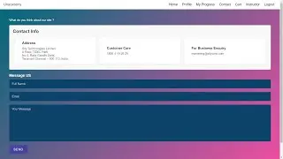 E-Learning WebApp with express & Mysql