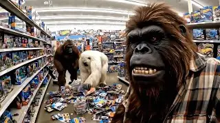 Безумная драка в Walmart! Бигфут Влог 3