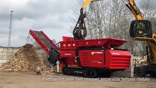 HAMMEL Vorbrecher 850 DK - Kabeltrommeln/ primary shredder - Cable drums