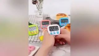 Timer Temporizador Cronometro Regressivo Cozinha Pr&aacute;tica