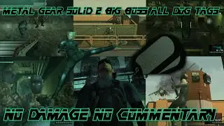 Metal Gear Solid 2 Extreme Big Boss No Damage All Dog Tags (No Commentary)