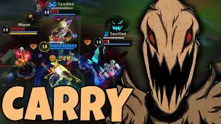 Wild Rift Fiddlesticks Jungle Hard Carry Gameplay in Solo Queue!