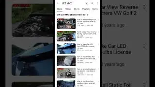 60K #youtube #subscribe #ledmk2 #golfmk2 #carlights #cardiy #car #customcar