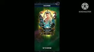 WWE SuperCard returns trying to get a tier pull
