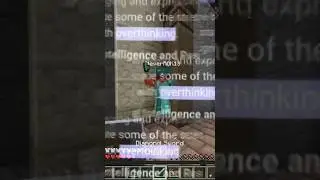 overthinking #minecraft #mincraftpvp  #overthinking #depression