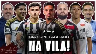 FECHADO! Santos acerta a contratação de volante | TUDO sobre LOYOLA, MICHAEL, RONY, BARREAL e MAIS!
