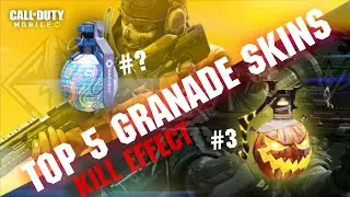 Top 5 grenade skins with EFFECTS!