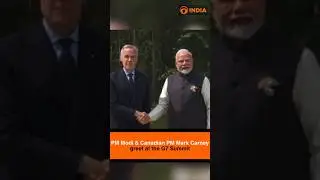 LIVE: PM Modi & Canadian PM Mark Carney greet at the G7 Summit in Kananaskis, Canada