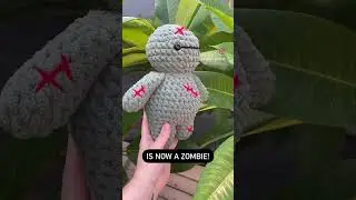 Crochet BayMax Zombie Halloween Plushie - #cute #creepy #disney #hero