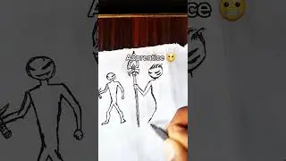 How to Draw Stickman in Different Levels✨#art @stickmanverseart