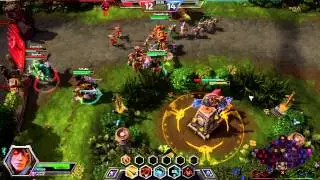 Heroes of the Storm: Валла Gameplay от Almiel на карте 