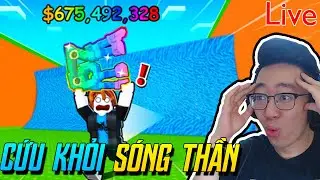 Game nâng cấp tốc độ vô hạn cứu người từ sóng thần - Roblox Rescue Brainrot From Tsunami (9/1)