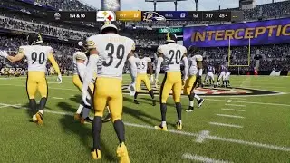 Lamar Threw a 30 Yard Dart to Mandrews