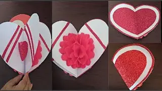 Valentine Special Gift Card!! Homemade Valentine Cards Idea!!LOVE Greeting Card