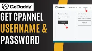 How to get cPanel Username and Password in GoDaddy