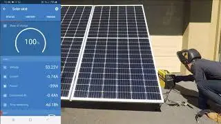 Can you weld using an off grid solar system?