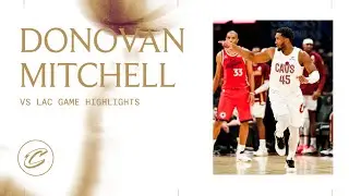 Cavs vs Clippers | Donovan Mitchell Highlights | 11.23.2025