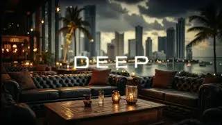 Deep House Sunset Rooftop Vibes ~ Tropical Chill House Groove | Relaxing Melodic Mix