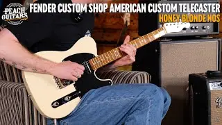 Fender Custom Shop American Custom Telecaster NOS | Honey Blonde