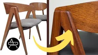 These MCM Dining Chairs Deserved Better - STUNNING Furniture Flip