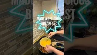 Breakfast! Fast, easy and delicious. #delicious #cooking #budgetfriendly