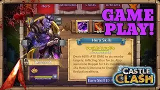 Castle Clash New Hero Revenant! Double Evolved 10/10 Double Trouble Gameplay!