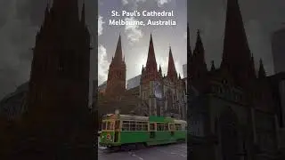 Magnificent❤️#travel #australia #melbourne #church #iconic