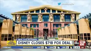 Disney closes $71B Fox deal