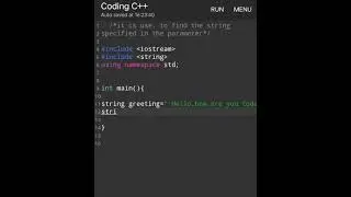 #12 find position of string (c++)