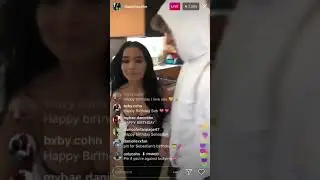 Danielle Cohn&rsquo;s | Instagram live stream