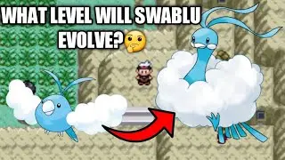 How to Evolve swablu to Altaria on Pokemon Ruby/Sapphire/Emerald