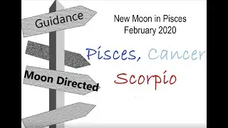 PISCES, CANCER, & SCORPIO New Moon in Pisces February 2020 ~Time Stamped