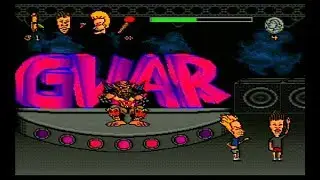 Beavis and Butt-Head - Gwar! Concert *Walkthrough* [SNES]