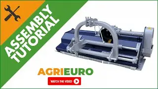 Tractor Flail Mower medium Series with manual shift - BullMach REA 125 S - Assembly tutorial