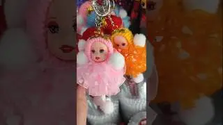 Soo💖🧡 Beautiful Doll Designs New keychain Design Fancy🔥#shorts#doll#barbie#2026#fyp#ytshorts#viral