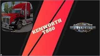 Мод Kenworth T880 Edited v1.9 для ATS (1.39.x)