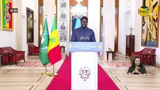 DIRECT-DISCOURS À LA NATION PRÉSIDENT DE LA RÉPUBLIQUE, BASSIROU DIOMAYE  FAYE