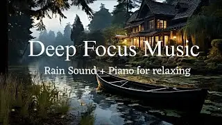 Soft Rain Wind 🍃 Focus &ndash; Deep Study Music for Brain Power & Concentration | 432 Hz Calm Vibes