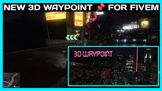 QBCore New 3D Waypoint Script *FREE* | FiveM Roleplay Scripts | FiveM Tutorial 2023 | MJ DEVELOPMENT