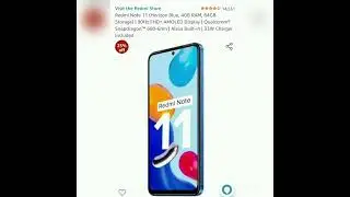 Amazon deal of the day  Redmi note 11 🤩😱 mobile 📱 😀 👌 25% off