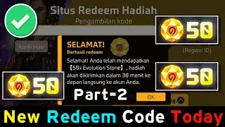 Indonesia Server New Redeem Code Today 😍 Garena Free Fire