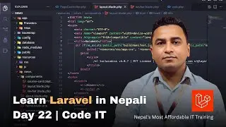 Laravel Day 22: Let's create admission form in laravel | Code IT #laravel