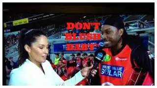 Chris Gayle apologies to Mel McLaughlin for the Sexist Remark | fined $10,000