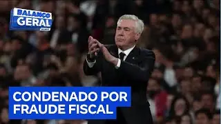 T&eacute;cnico da Sele&ccedil;&atilde;o Brasileira, Carlo Ancelotti &eacute; condenado por fraude fiscal
