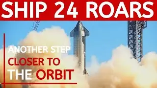 INSANELY Epic single-engine SpaceX Ship 24 static fire test ahead of orbital flight