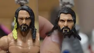 WWE FIG HACK! HOW TO HAIR SWAP YOUR WWE FIGURES!